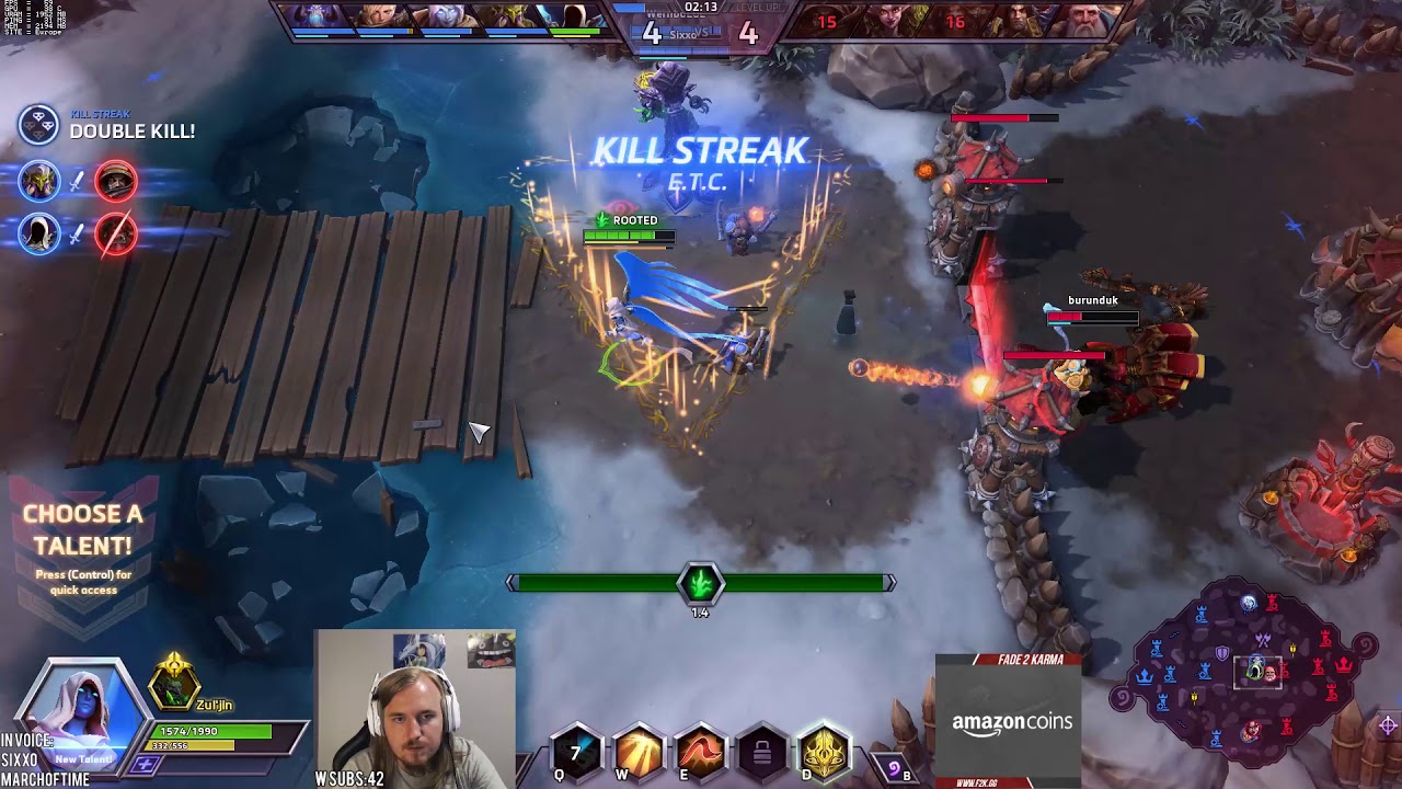 Hots Teamleague Plat 2 + Draft #2 | Auriel Support premade 5