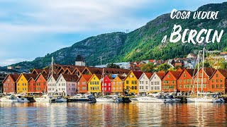 Viaggio a BERGEN - Cosa vedere assolutamente, itinerario luoghi da visitare in 4K
