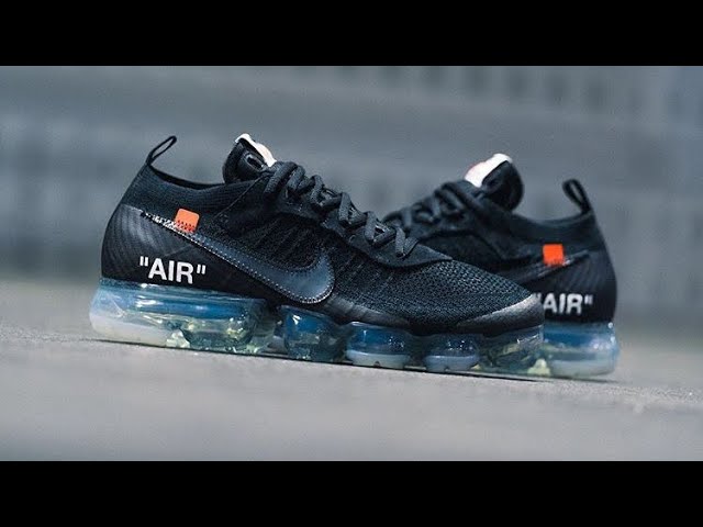 Off White x Nike Air Vapormax FK "The Ten": Closer Look   YouTube