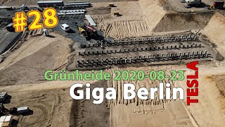 #28 Tesla Giga Berlin • 2020-08-23 • Gigafactory 4K