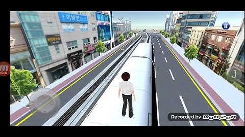 how to ride on metro train / 3D driving class