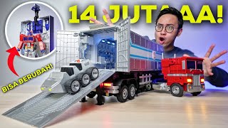 UNBOXING SAMBUNGAN OPTIMUS PRIME YANG HARGANYA 14 JUTA! | ROBOSEN HASBRO TRAILER KIT UNBOX & REVIEW screenshot 4