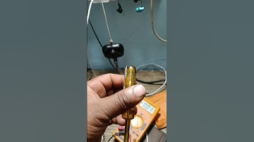 how to check tester in || how to check neutral wire with tester || led light ko kaise repair karen