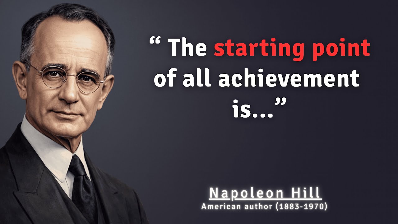 Вечная мудрость Наполеона Хилла об успехе и настойчивости.