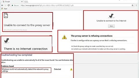 How to Fix All Internet Proxy Server Errors in Windows 10/8/7