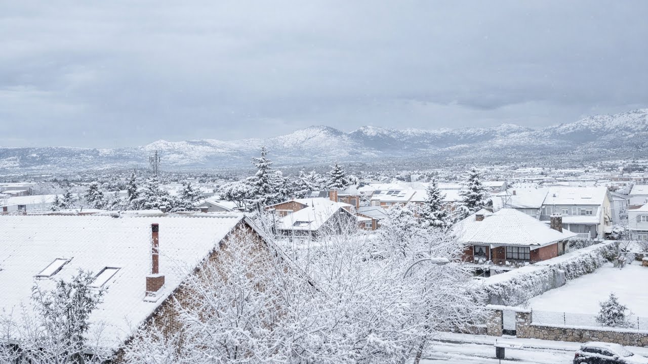 Borrasca Francis llega a Madrid -INMINENTES NEVADAS ❄️☃️🌨️