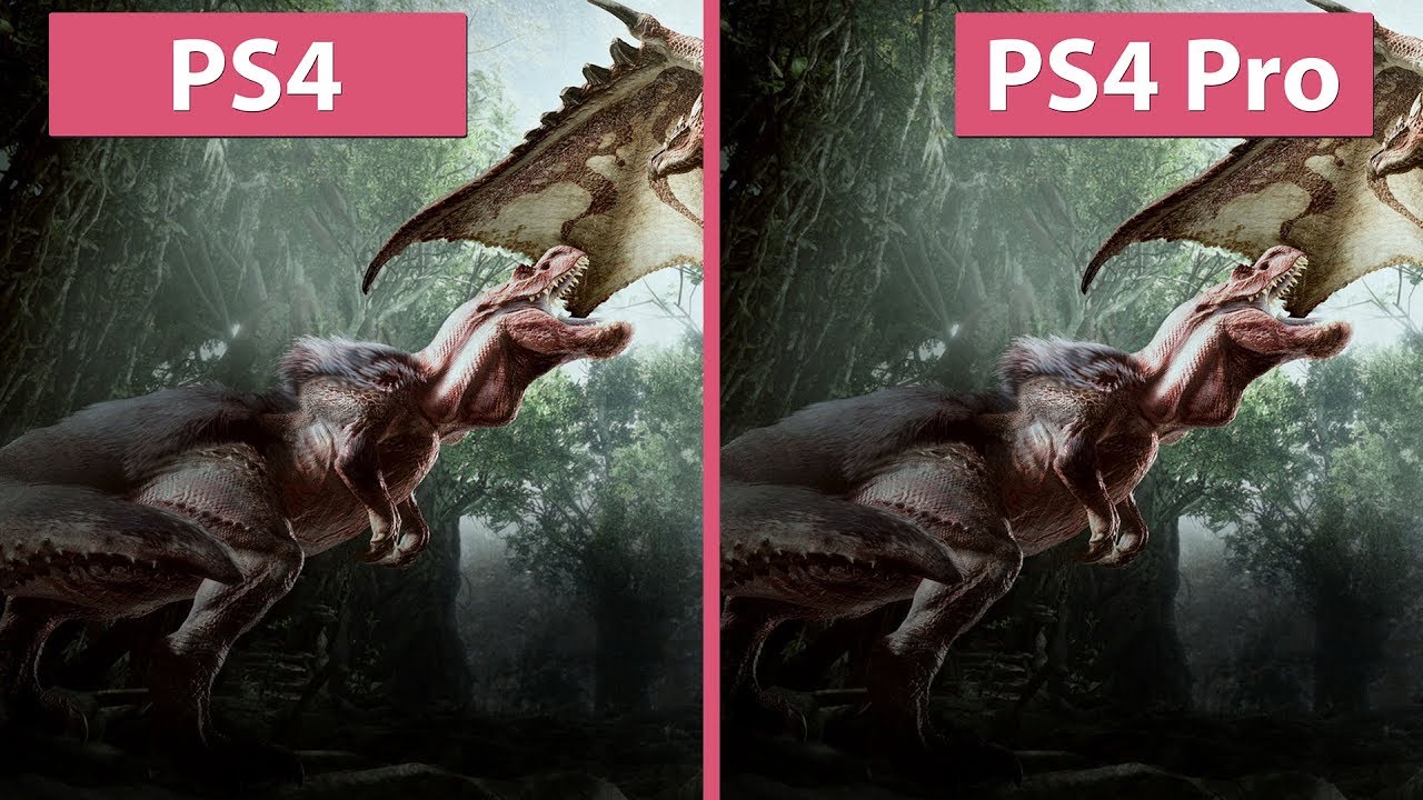 spole kondom Alperne 4K] Monster Hunter World – PS4 vs. PS4 Pro Frame Rate Test & Graphics  Comparison - YouTube