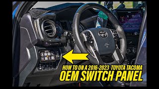 MUST HAVE MOD If You Use A Switch Pro or Auxbeam in YOUR 20162023 Toyota TACOMA + Discount Code