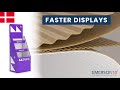 Faster displays by emerson ten danish