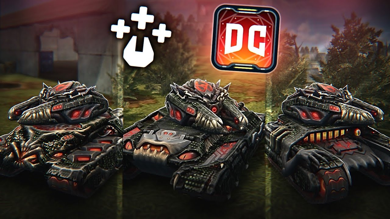 Tanki Online - Isida DC with 3 Hulls on DC Skins + Vampire Nanobots Augment | Matchmaking Highlights