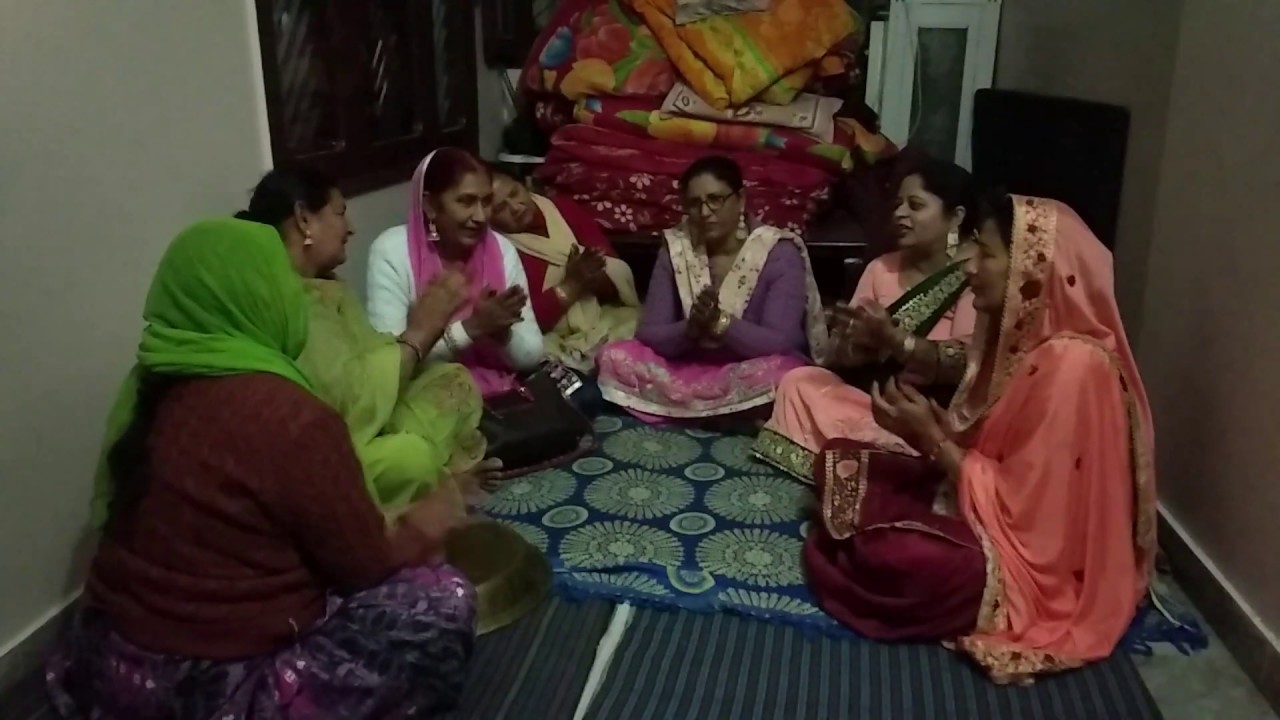 ਗਾਉਣ ਤੇ ਗਿੱਧੇ ਦੀ ਵੀਡੀਓ || Punjab De Viah || Life of Punjab by Punjabi Cooking