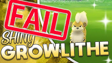 Heartbreaking Shiny Growlithe Fail - Let