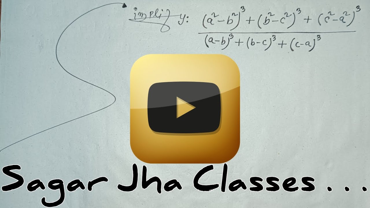 Simplify (a^2-b^2)^3 + (b^2-c^2)^3 + (c^2-a^2)^3 / (a-b)^3 + (b-c)^3 + (c-a)^3 | Class 9 RS Aggarwal