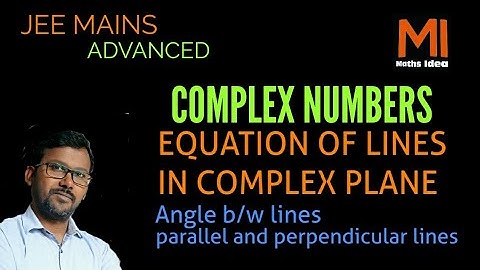Equation of straight lines| complex plane| class 11|cbse|jee|ncert|geometry of complex number|