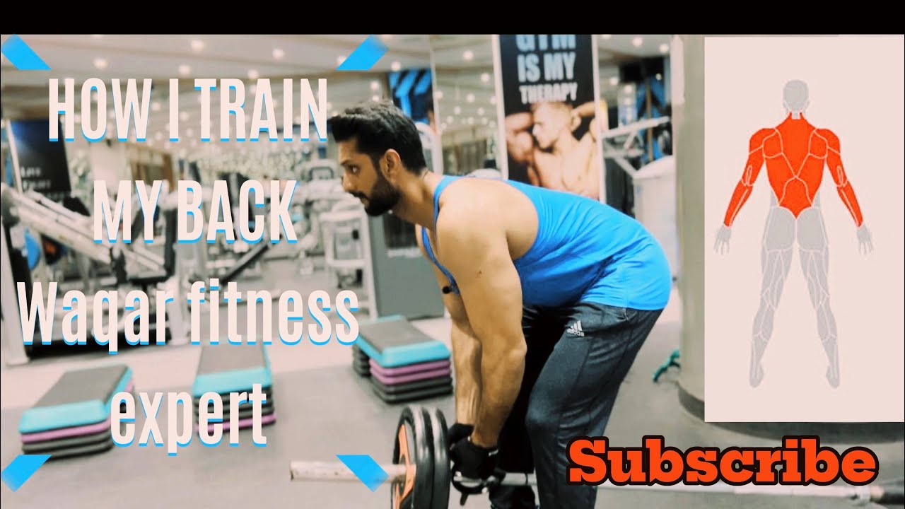 Back Exercise Using Barbell DAY 20 BEST 4 BACK EXERCISES WITH BARBELL ONLY AT GYM | WAQAR FITNESS ...