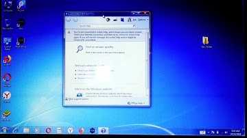 How to stop showing Windows help and support pop-up in windows 7 | disable window help and support