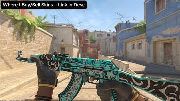 AK-47 | Frontside Misty – Full Inspect & Showcase in CS2