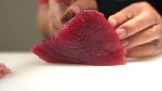 Honolulu Fish Company   Ahi Sashimi Cutting 1