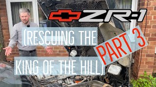 Corvette C4 ZR-1 English Restoration... Part 3 - What lurks beneath the plenum? Will it crank? ZR1