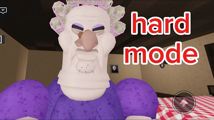 Grumpy Gran "HARD MODE" (SCARY OBBY) ROBLOX
