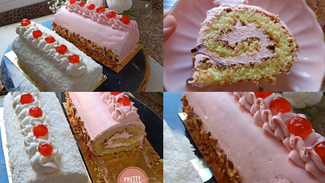 من اليوم مستحيل مينجحش معاك👌بخمس بيضات وكاس شونتي خرجت زوج بيسكوي رولي بذوقين كل ذوق ينسيك في الاخر