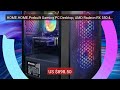 HOME.HOME.Prebuilt Gaming PC Desktop, AMD Radeon RX 550 4G GDD... — Best Buy 2026 | Great Quality!