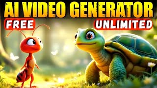 100% FREE AI Video Generator 🔥 Best Text &amp; Image to Video AI [No Watermark] | Top 3 AI Tools 2025 ✅