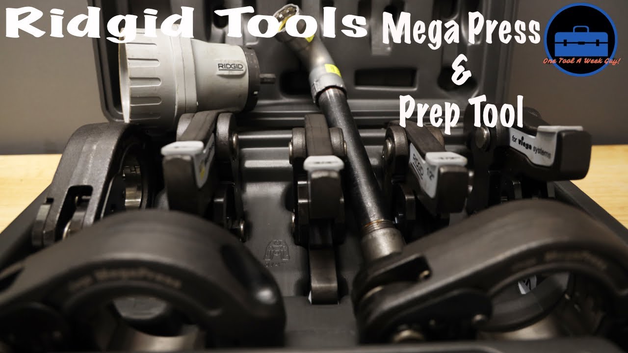 Ridgid 48553 Mega Press and 37993 Prep 