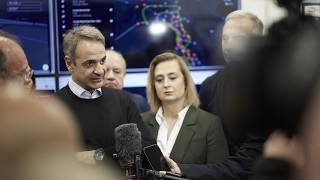 Επίσκεψη του Πρωθυπουργού Κυριάκου Μητσοτάκη στο εργοτάξιο του Flyover και στο ΙΜΕΤ, στη Θεσσαλονίκη