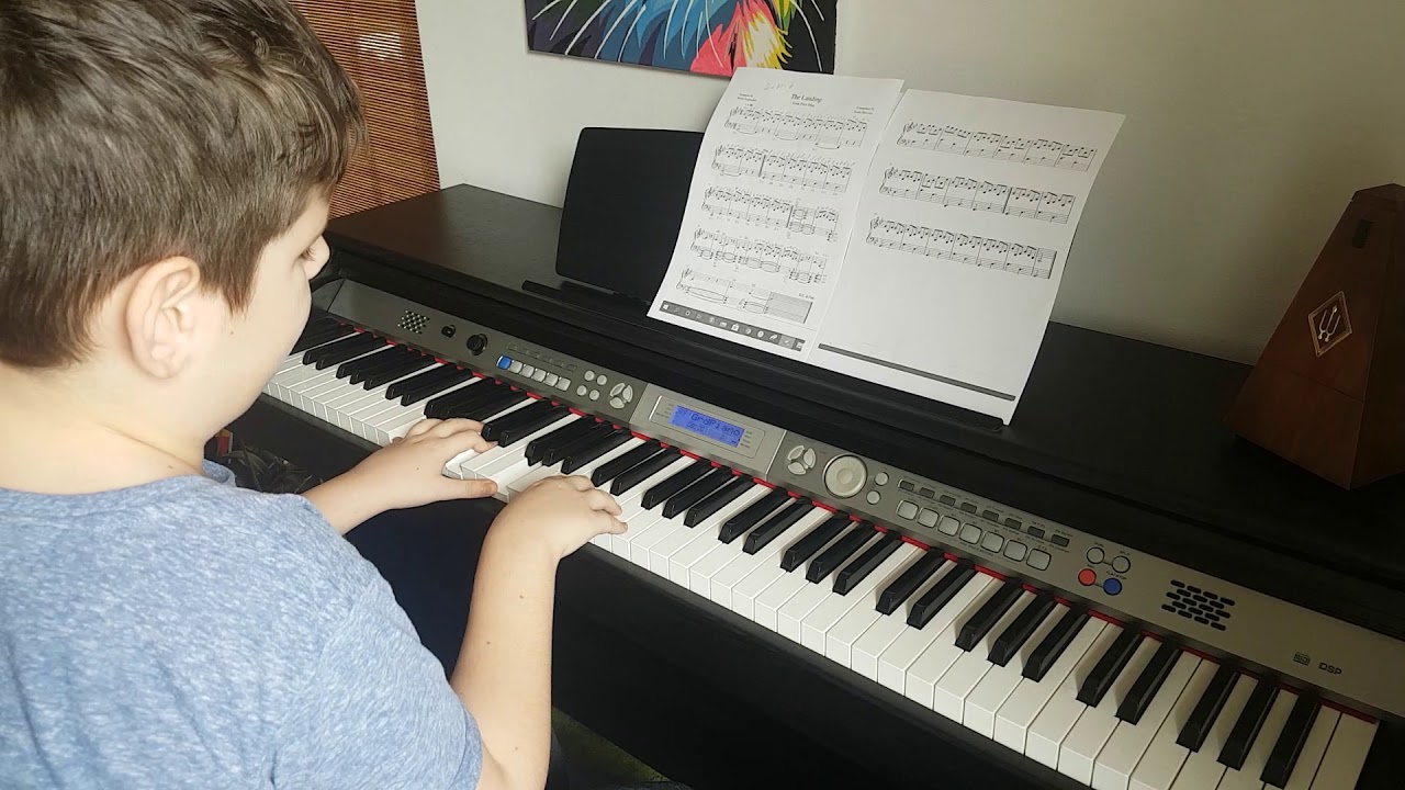 #4 Children Pianist in Quarantine - "The Landing" - First Man by Justin Hurwitz - piano