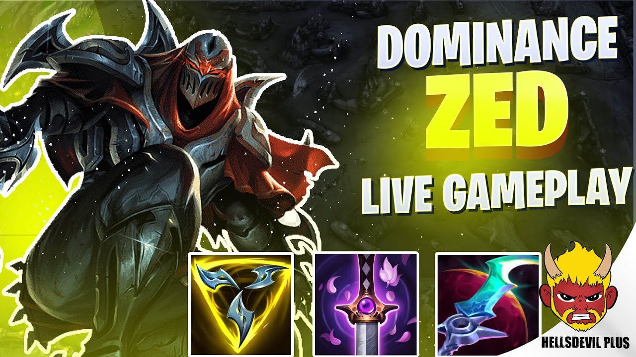 ZED JUNGLE DOMINANCE! - Wild Rift HellsDevil Plus Gameplay - YouTube