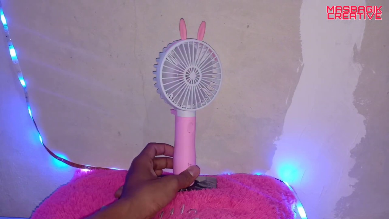How to Make Rabbit Fan DIY - YouTube