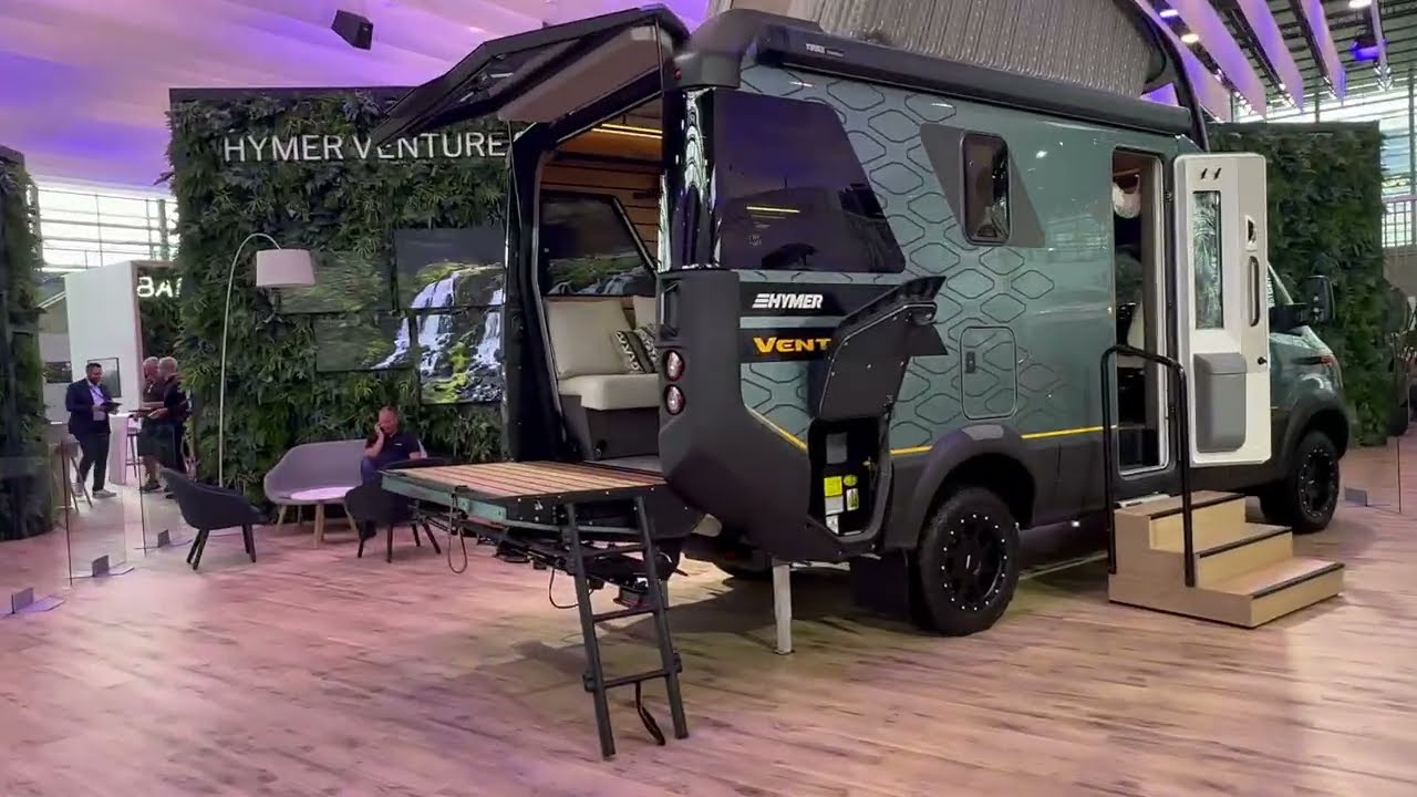 Hymer Venture S | Futuristic Off-Road Motorhome from Caravan Salon 2024