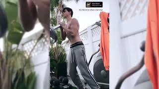 Celebrity Corbyn Besson weightlifting moments, Omg Corbyn u look so Hot:) Wealth