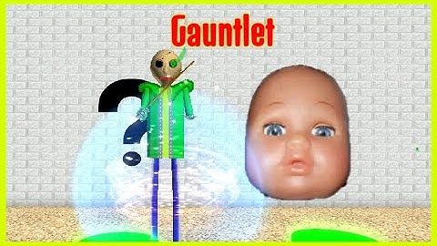 How to get GAUNTLET Badge in BALDI