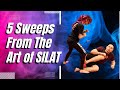 Tutorial on how to do 5 sweeps from the martial art of silat