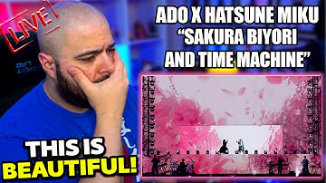 Pianist REACTION! - Ado Sakura Biyori and Time Machine with Hatsune Miku LIVE!