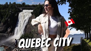 Quebec City dia 2 - MontMorency Falls Ile d Orleans Montreal