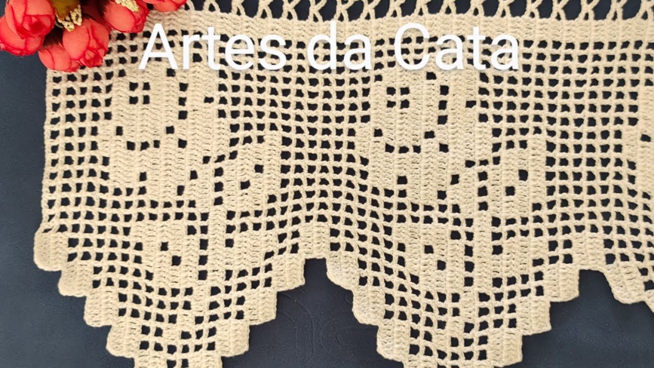 INCRÍVEL! LINDO BICO EM CROCHÊ 