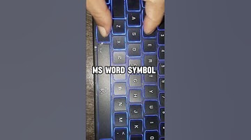 ms word symbol tricks #keyboard #shorts #ms #symbols #trending