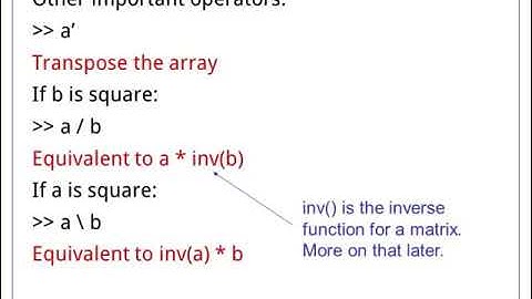 Matlab programming tutorial for beginners