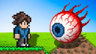 I Survived Terraria Superflat With Nothing