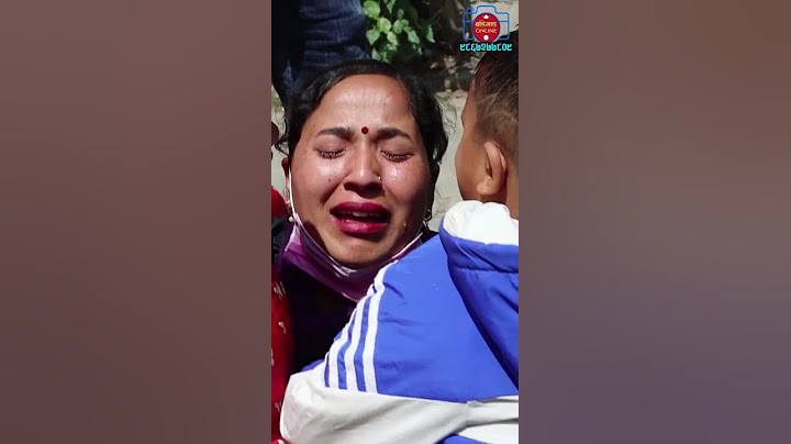 Sachin Pariyar Mummy Aauda Yesto Khusi, Chalyo Ruwabasi, Aaja Indreni Jadai.