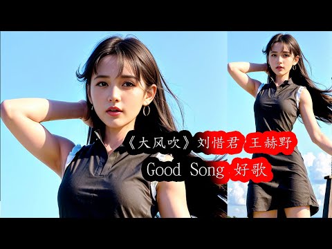 《大风吹》刘惜君 王赫野 (動態歌詞/Music Lyrics) Good Song 好歌 #大风吹 #刘惜君 #王赫野