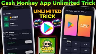 Cash Monkey App Unlimited Trick | Google Play Redeem Code Earning App | Free Redeem Code screenshot 2