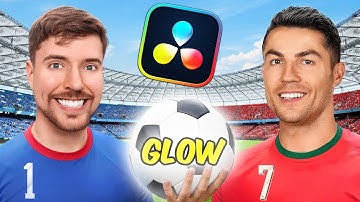 How To Make MrBeast Glow Effect in Davinci Resolve