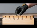 Simple and useful woodworking tips and life hacks for everyone! Wooden connections!