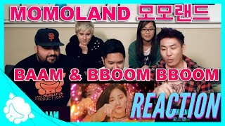 Non-Kpop Fans REACT to MOMOLAND 모모랜드 - BAAM & BBOOM BBOOM 뿜뿜