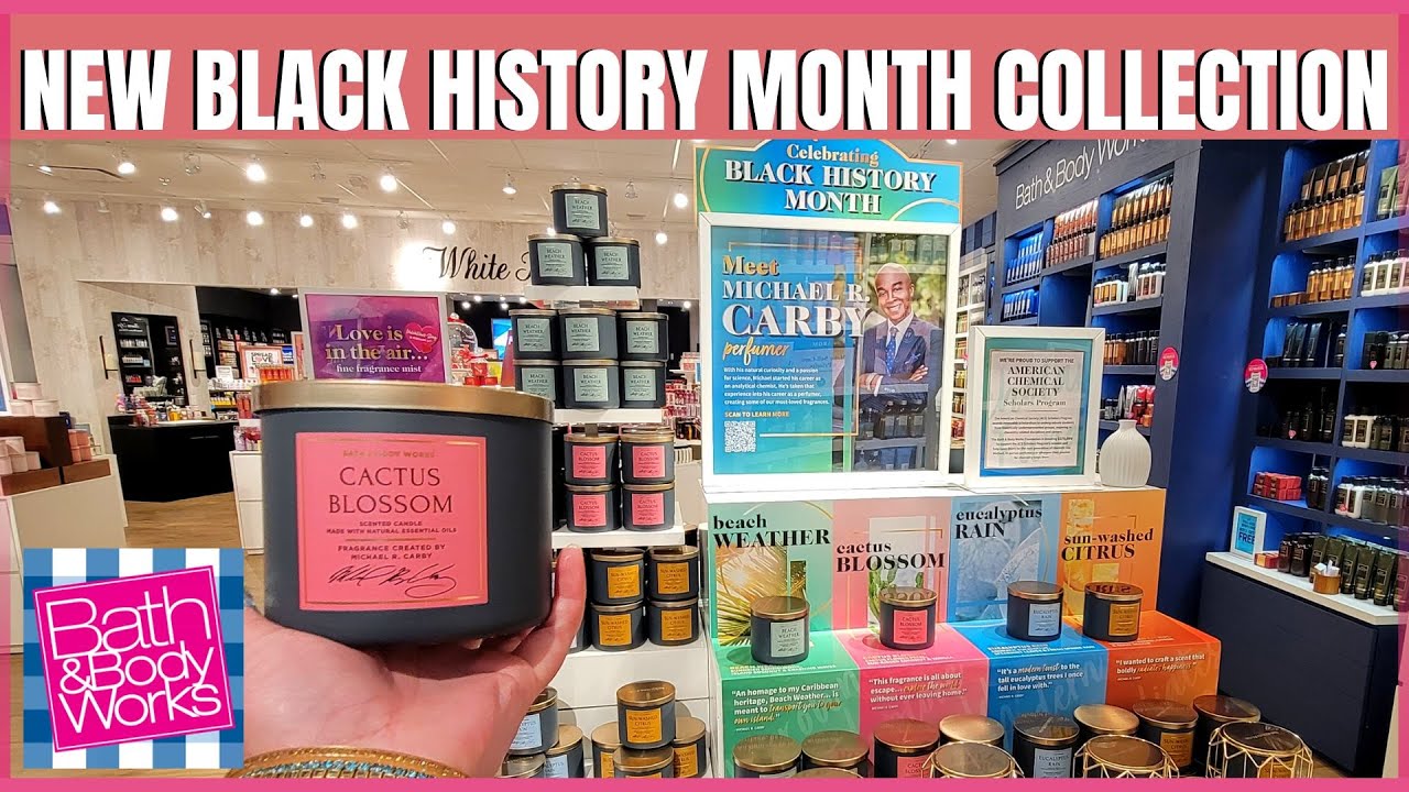 Bath And Body Works Black History Month Candles Bath & Body Works | NEW BLACK HISTORY MONTH COLLECTION | STORE WALK