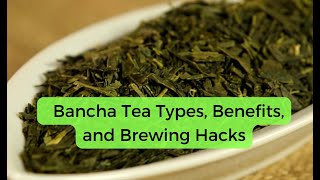 What is Bancha Tea Ultimate Benefits, Types & Brewing Tips